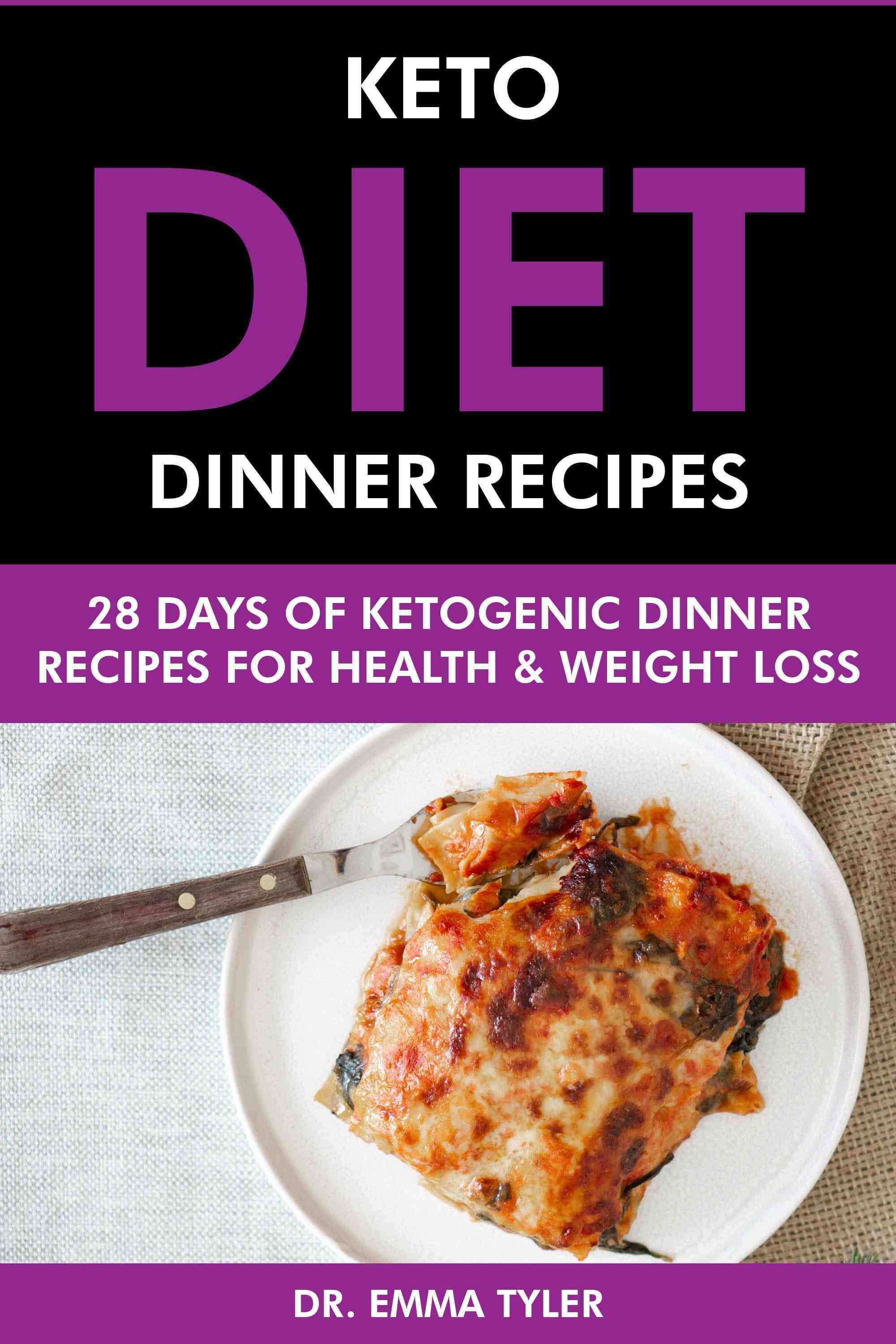 28 Days of Ketogenic Dinner Recipes for Health & Weight Loss